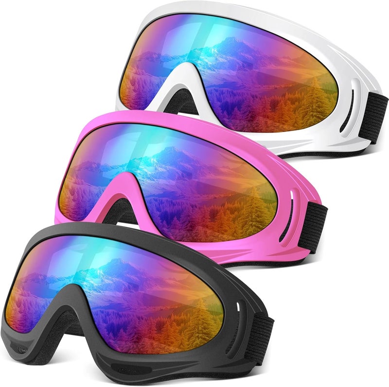 OXG Store Ski Snowboard Goggles for Men Women, UV Protection Ski Snow Goggles for Kids Youth Adult - Image 1